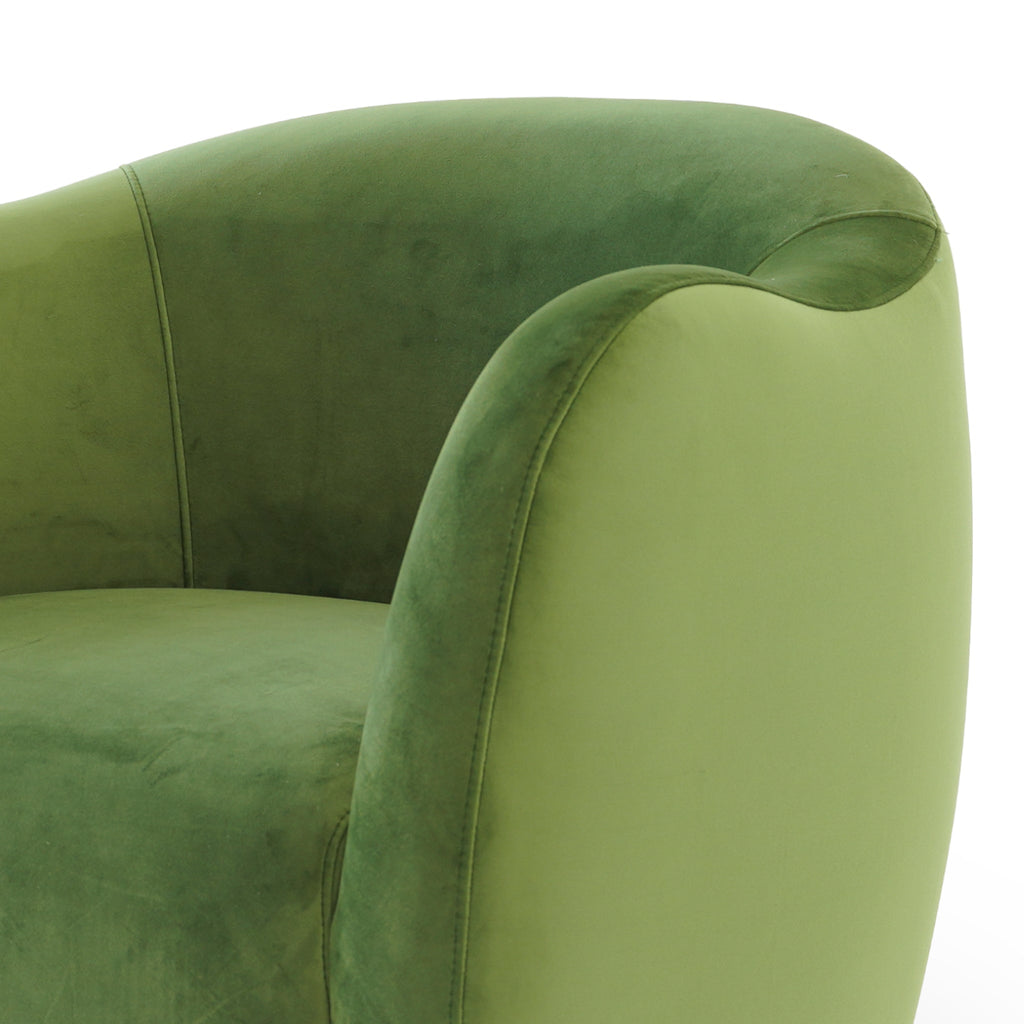Amara Velvet Swivel Chair