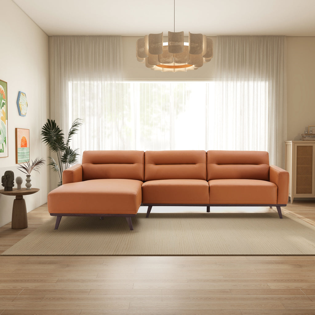 Baltimore Vegan Leather Sectional Sofa