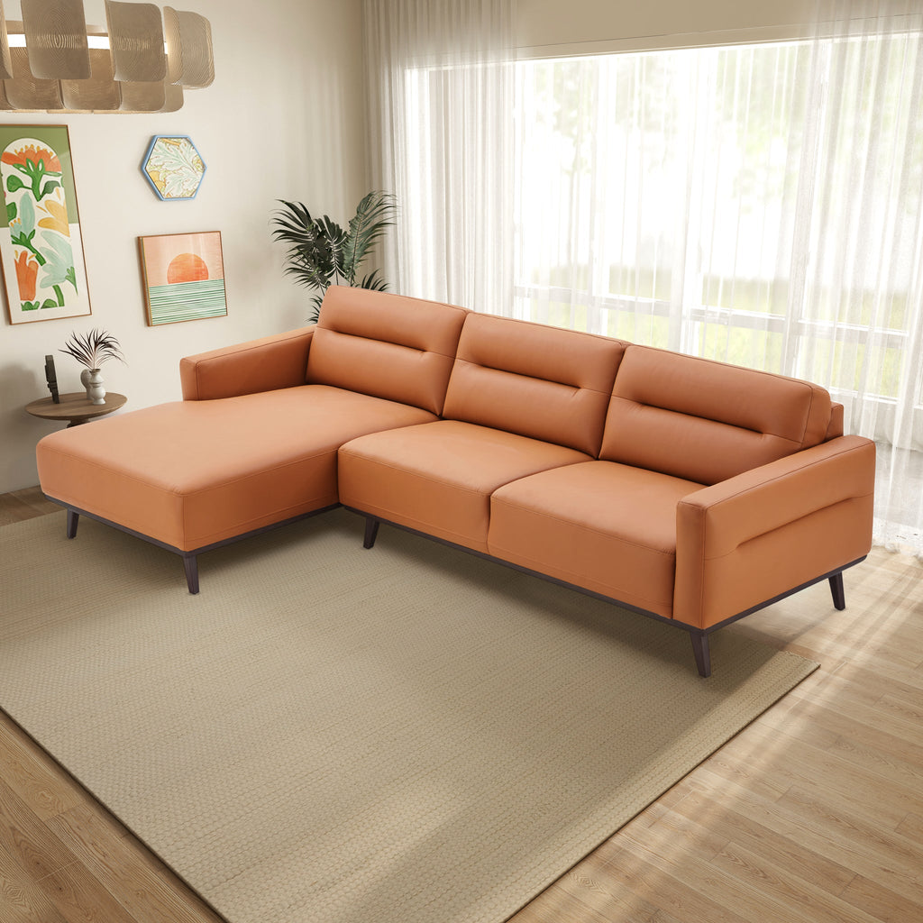 Baltimore Vegan Leather Sectional Sofa