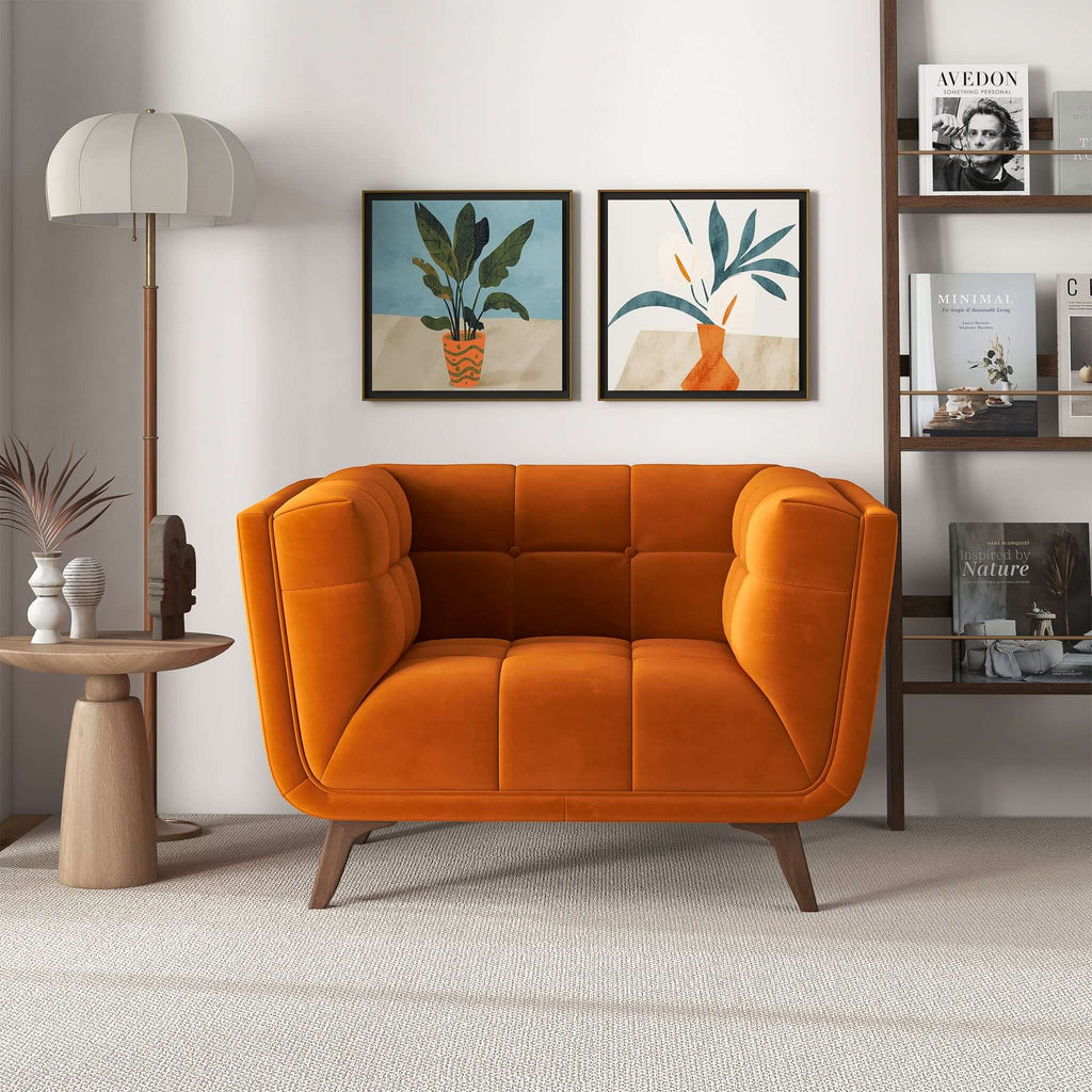 Hancock Velvet Lounge Chair