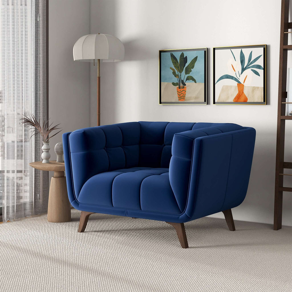 Hancock Velvet Lounge Chair