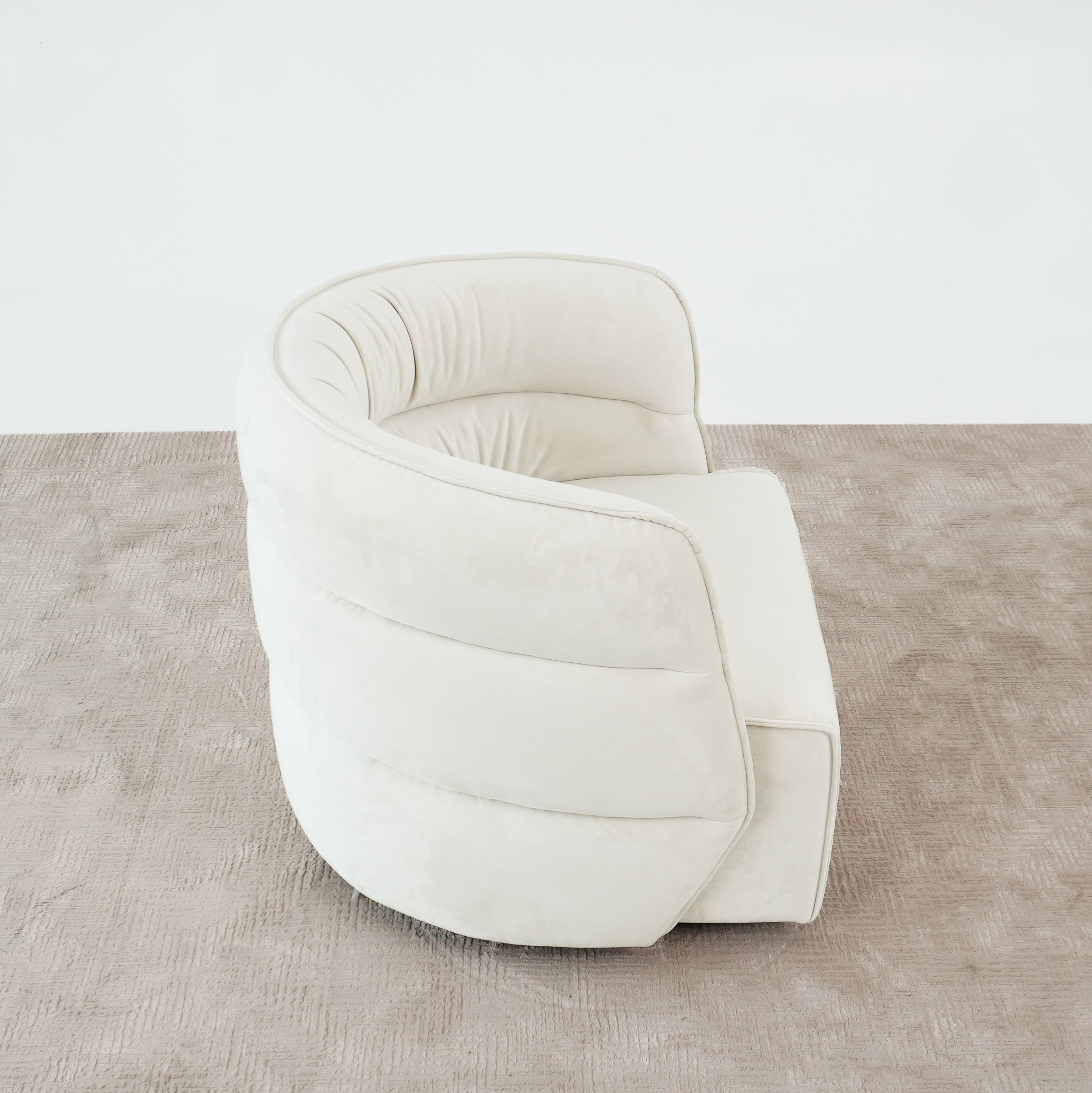 Henley Velvet Swivel Chair