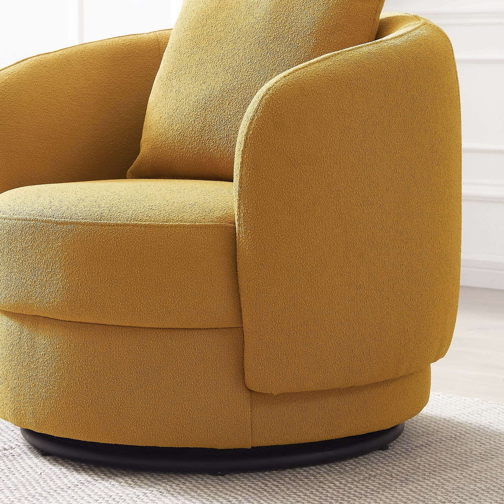 Times Boucle Swivel Chair